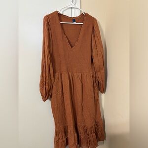 Old navy brown dress size xl